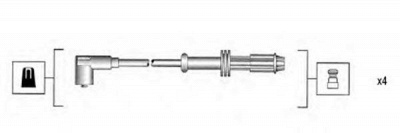 MAGNETI MARELLI 941085130565 -  Комплект проводов зажигания